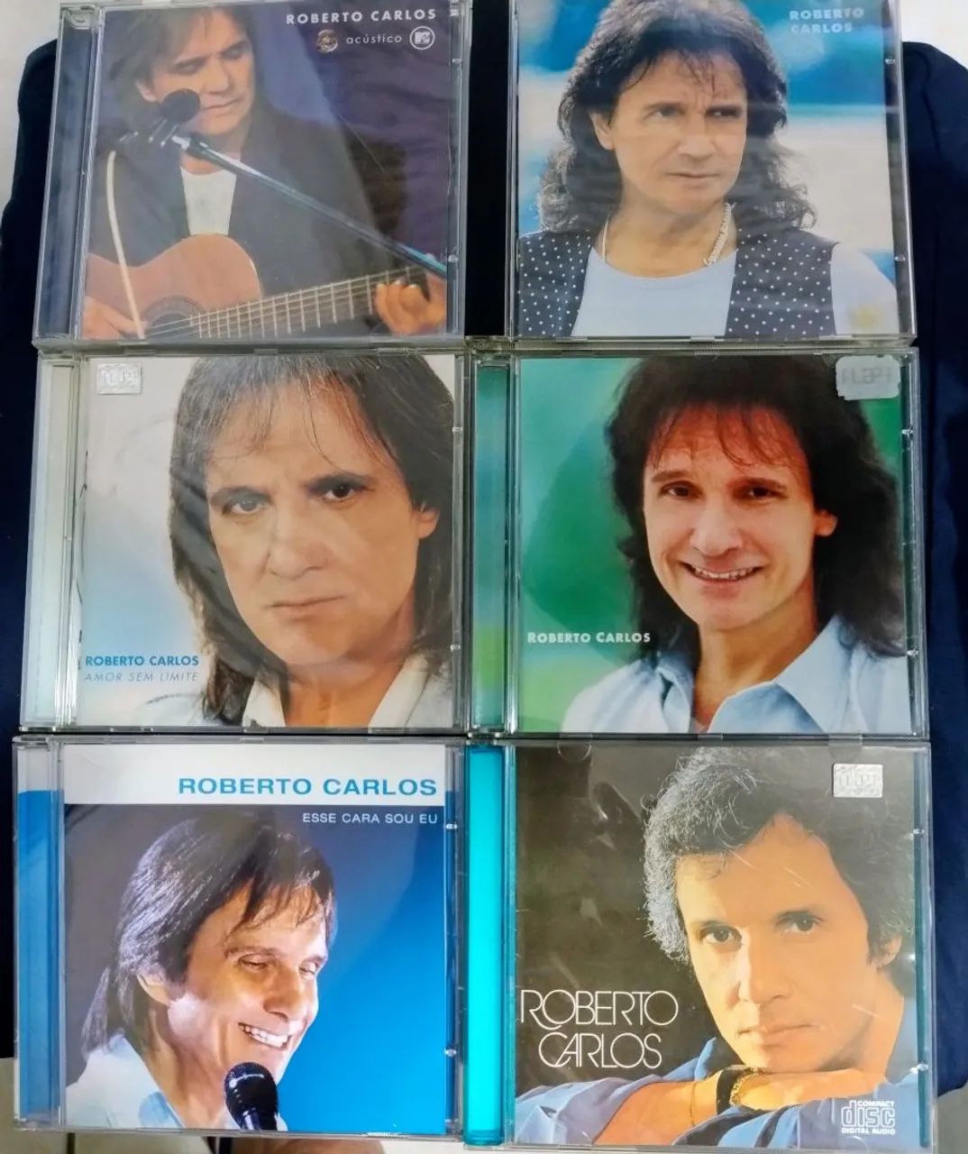 06 CDs super conservado  Roberto Carlos 