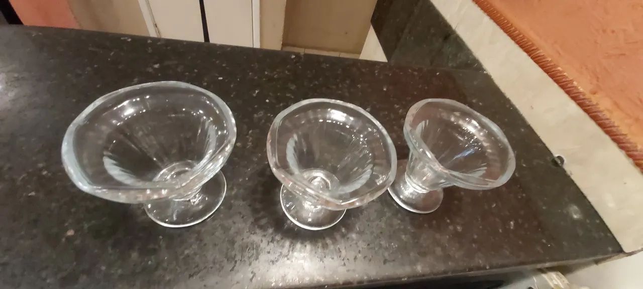 3 Pote de vidro para sorvete - Foto 2