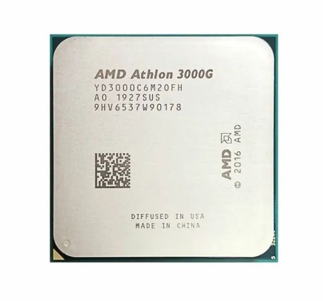 Processador AMD Athlon 3000G Sem Cooler e Caixa Comercial