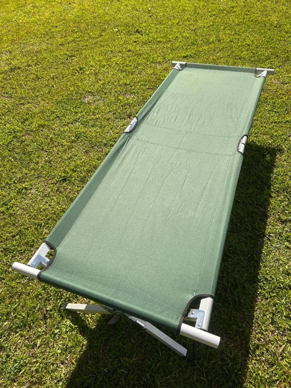 Cama Jungle Guepardo Verde Dobrável até 120kg