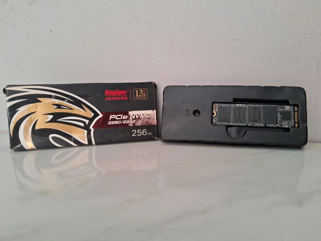 SSD NVMe 256GB com Windows 10 já instalado