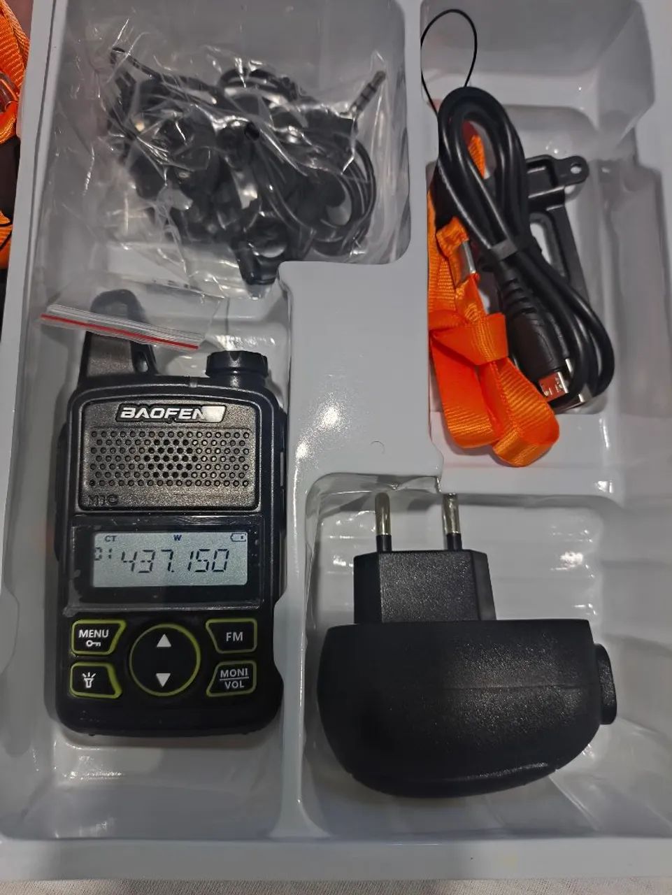 MiNi Walkie Talkei Balfeng Bft1 (São dois Rádios)  - Foto 4