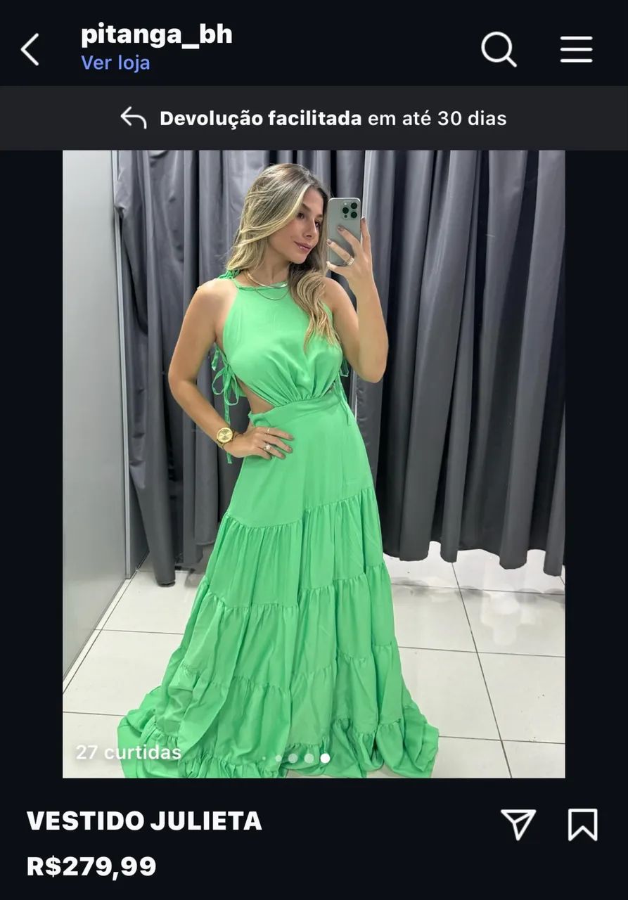 Vestido verde 