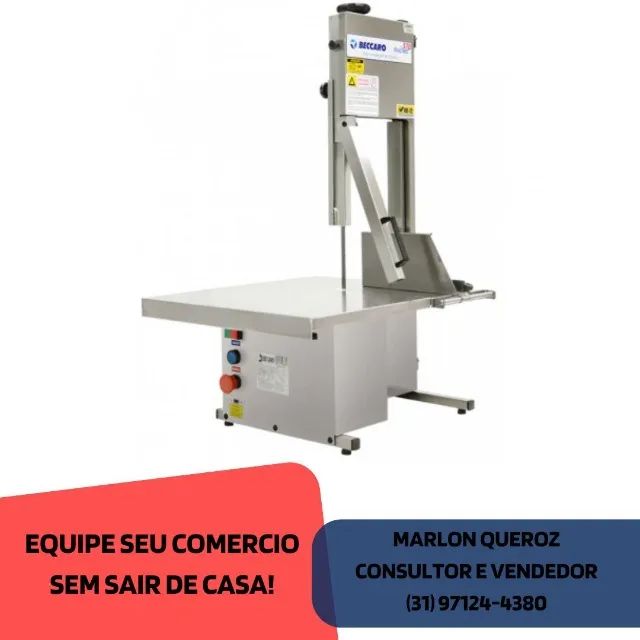 Serra Fita de Carnes Beccaro Inox