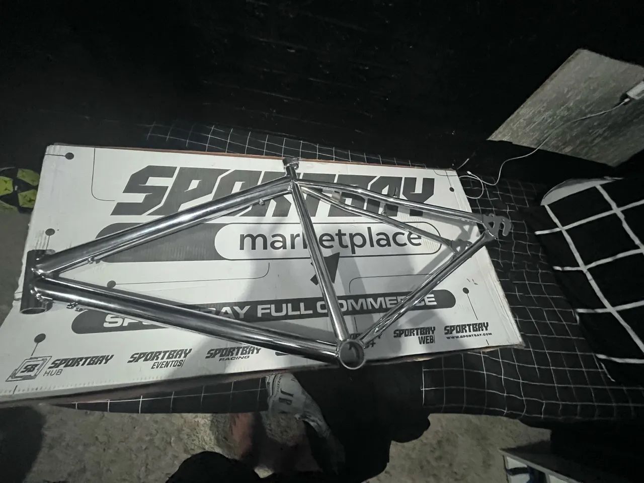 Aro de bike aro 26 cromada. Aço forte 