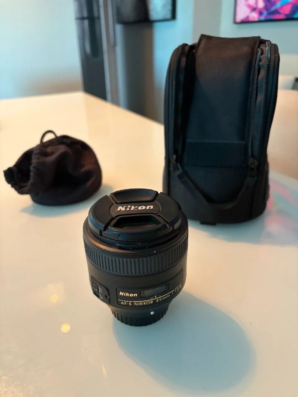Lente Nikon 85mm F/1.8G Af-s Nikkor