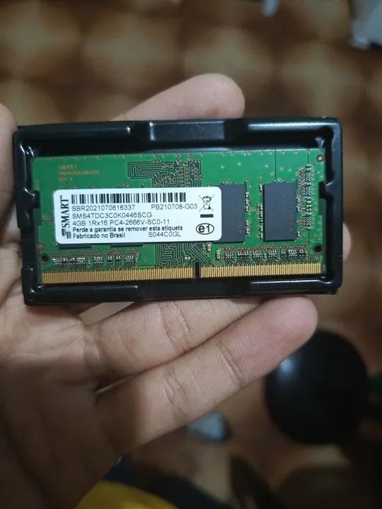Memória RAM 4GB DDR4 2666MHz+ Controle Usb para pc