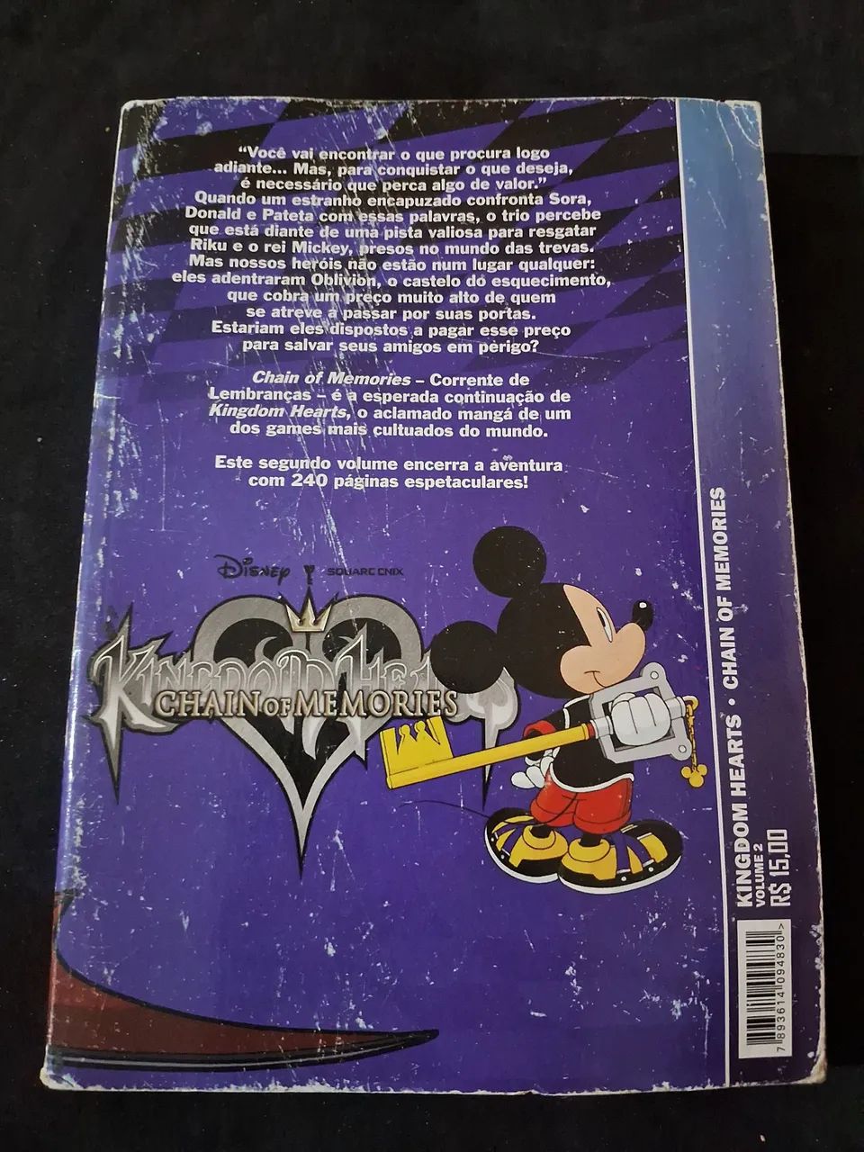 Mangá Kingdom Hearts Chain of Memories Volume 2 - Foto 4