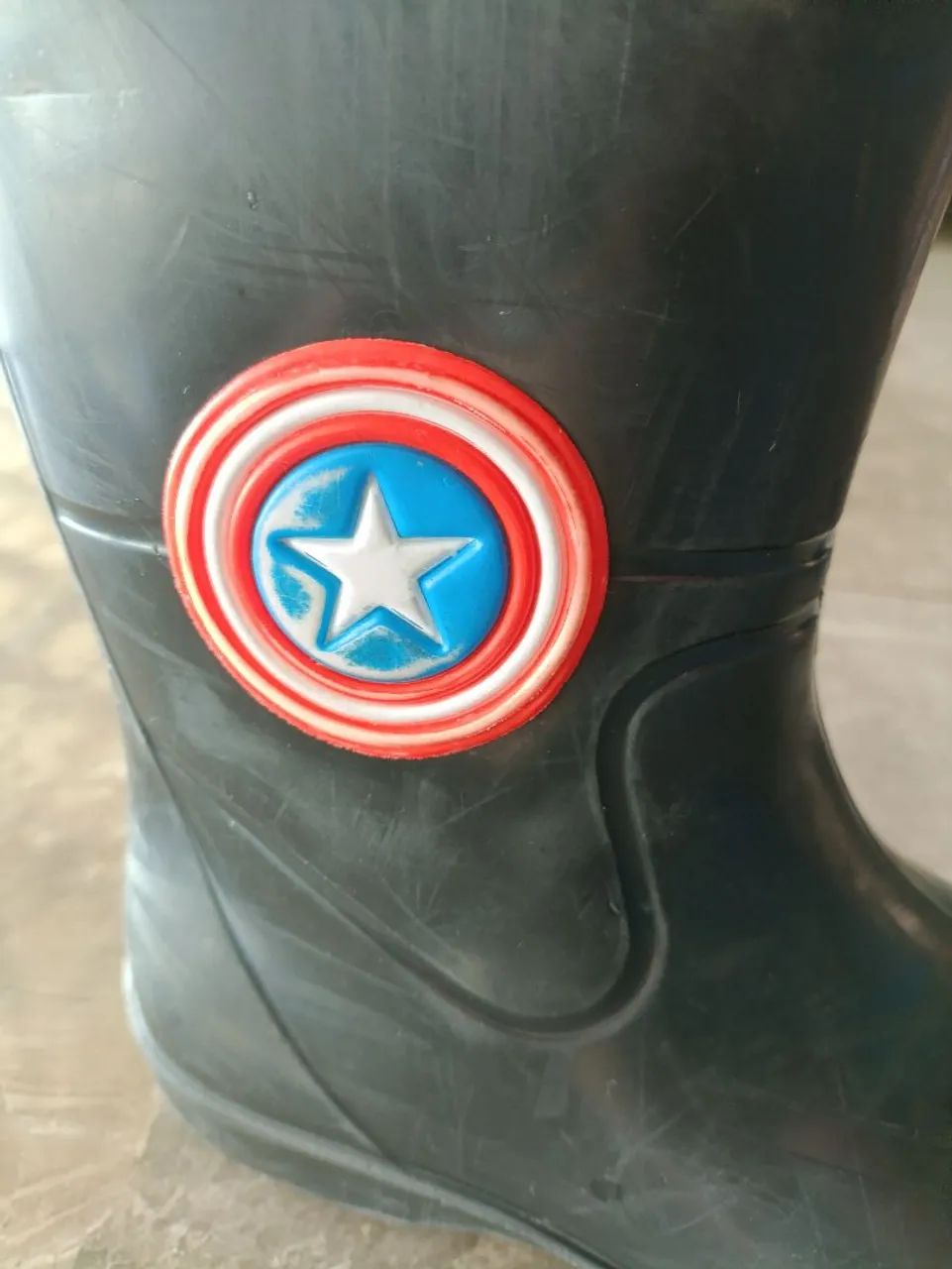 Olx Bota Infantil Capitao America Galocha Infantil Do Capitão