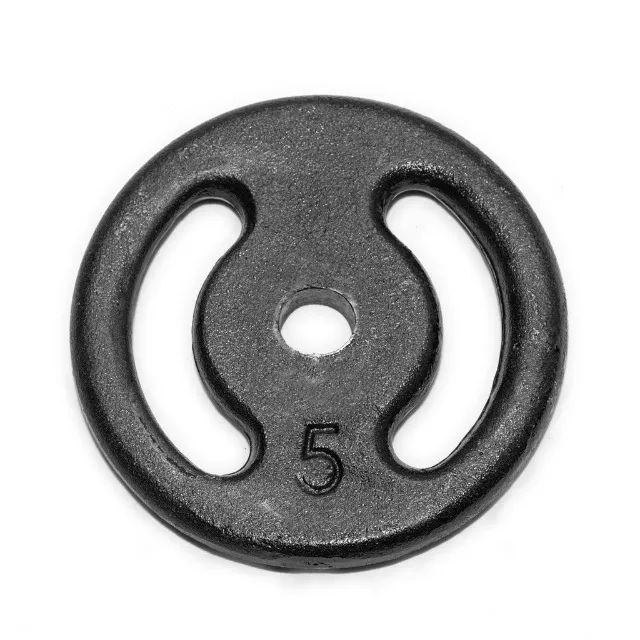 Anilha 5kg em Ferro Pintada