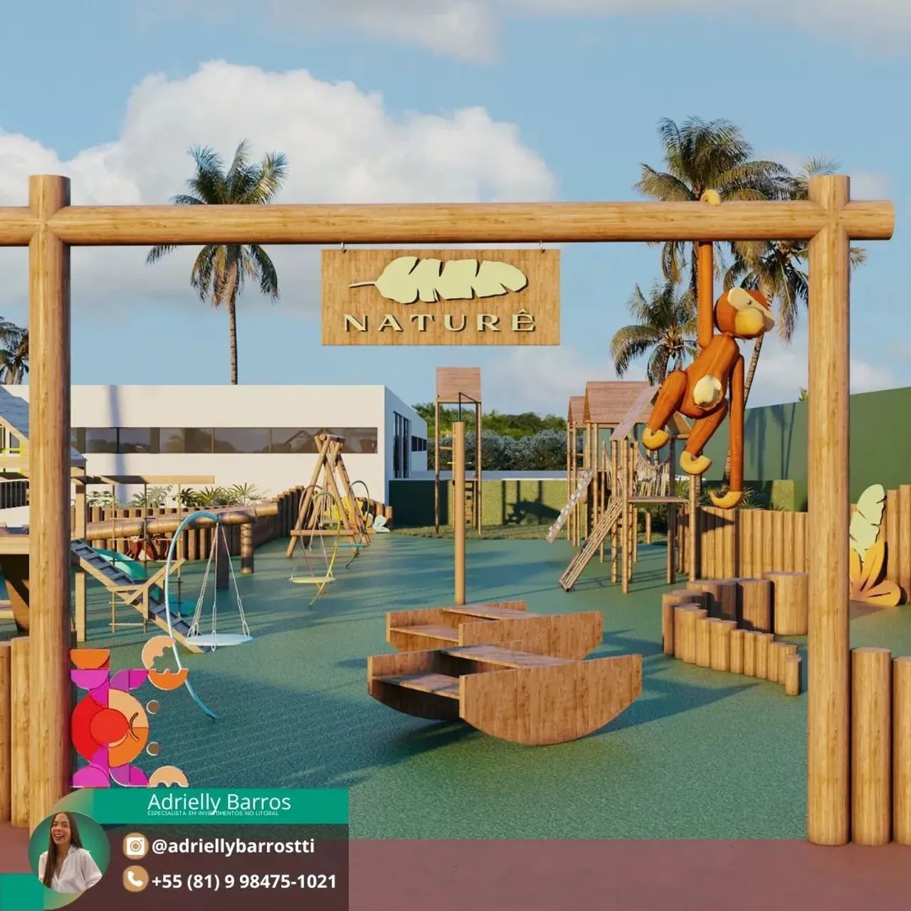 Flat em Porto de Galinhas | Beira-mar na Praia de Muro Alto Naturê - ROTA DUE