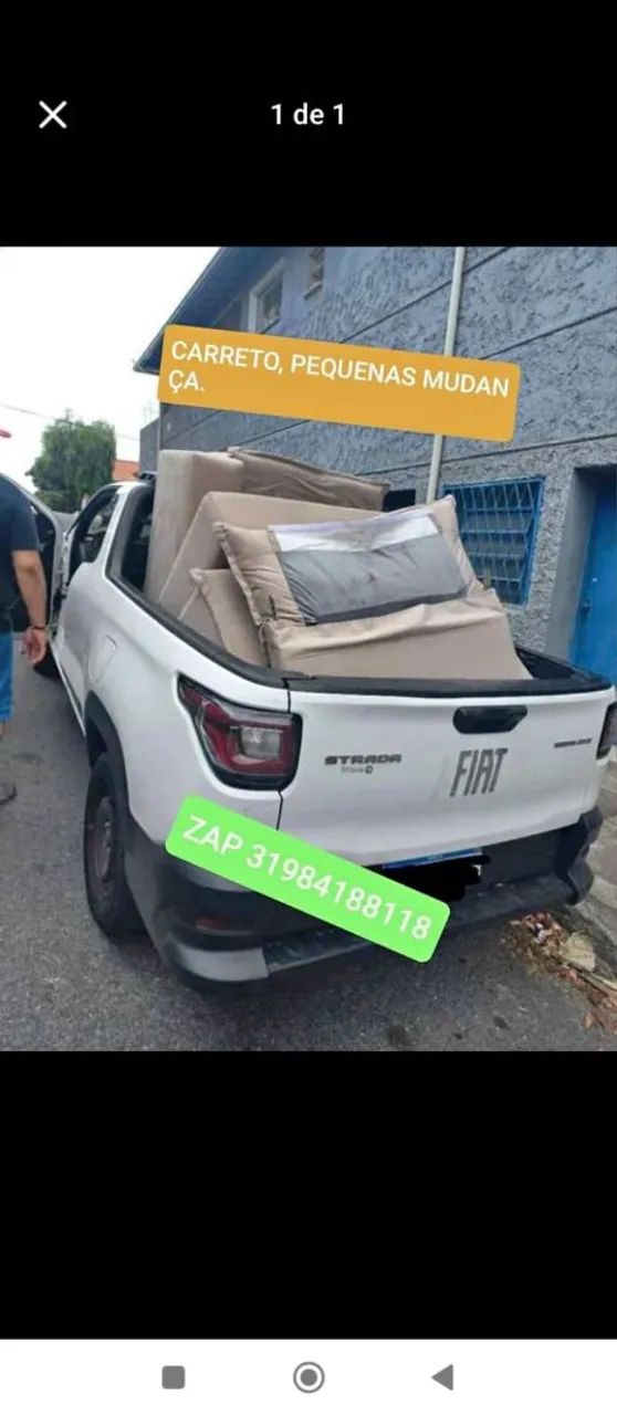 Frete bairro Londrina são Benedito 