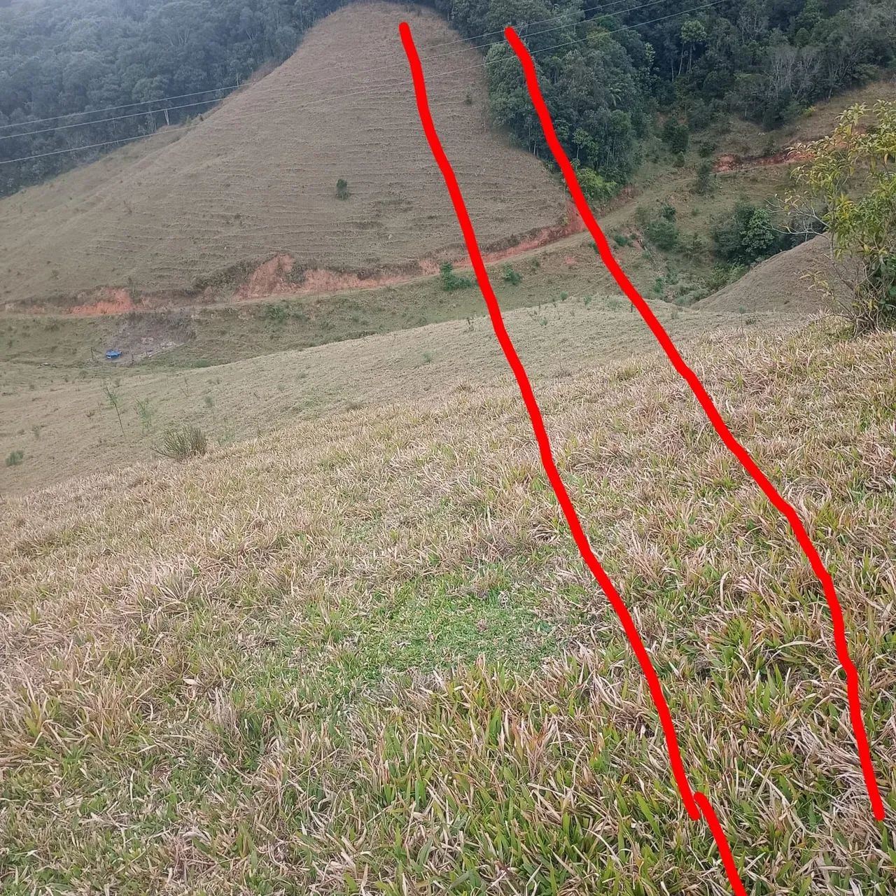 Tereno em Águas Mornas Rio Miguel 