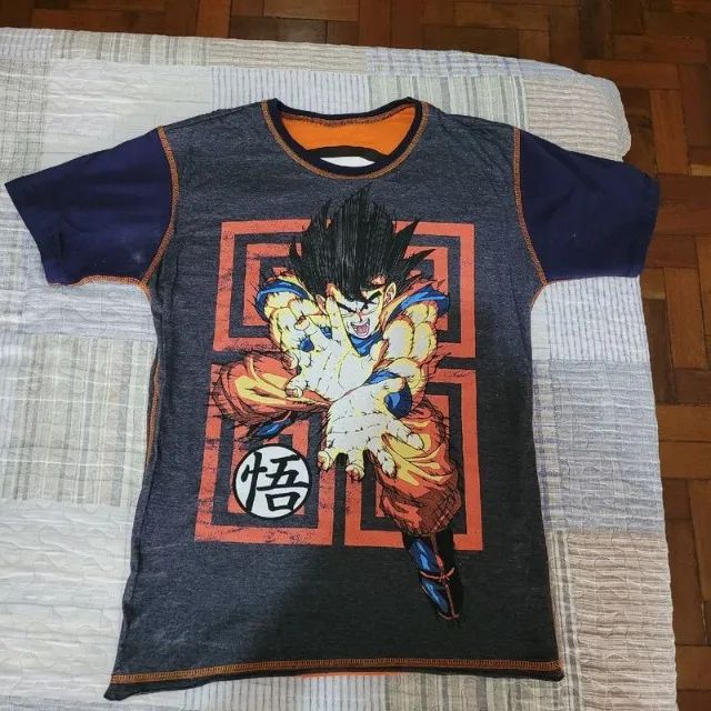 Camisa Piticas DBZ dupla camada - Foto 2