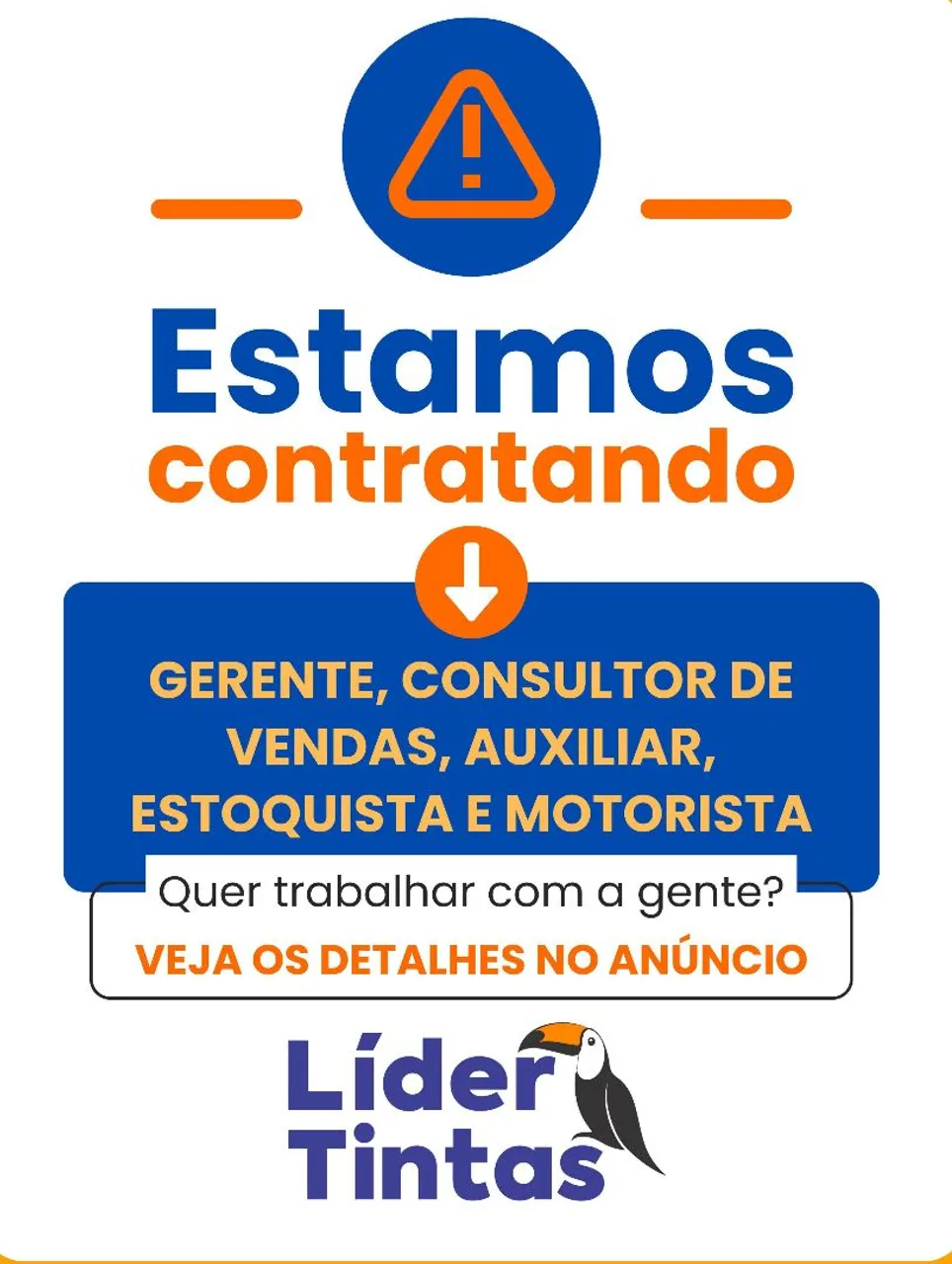 Vaga de Emprego CLT oportunidade de crescimento