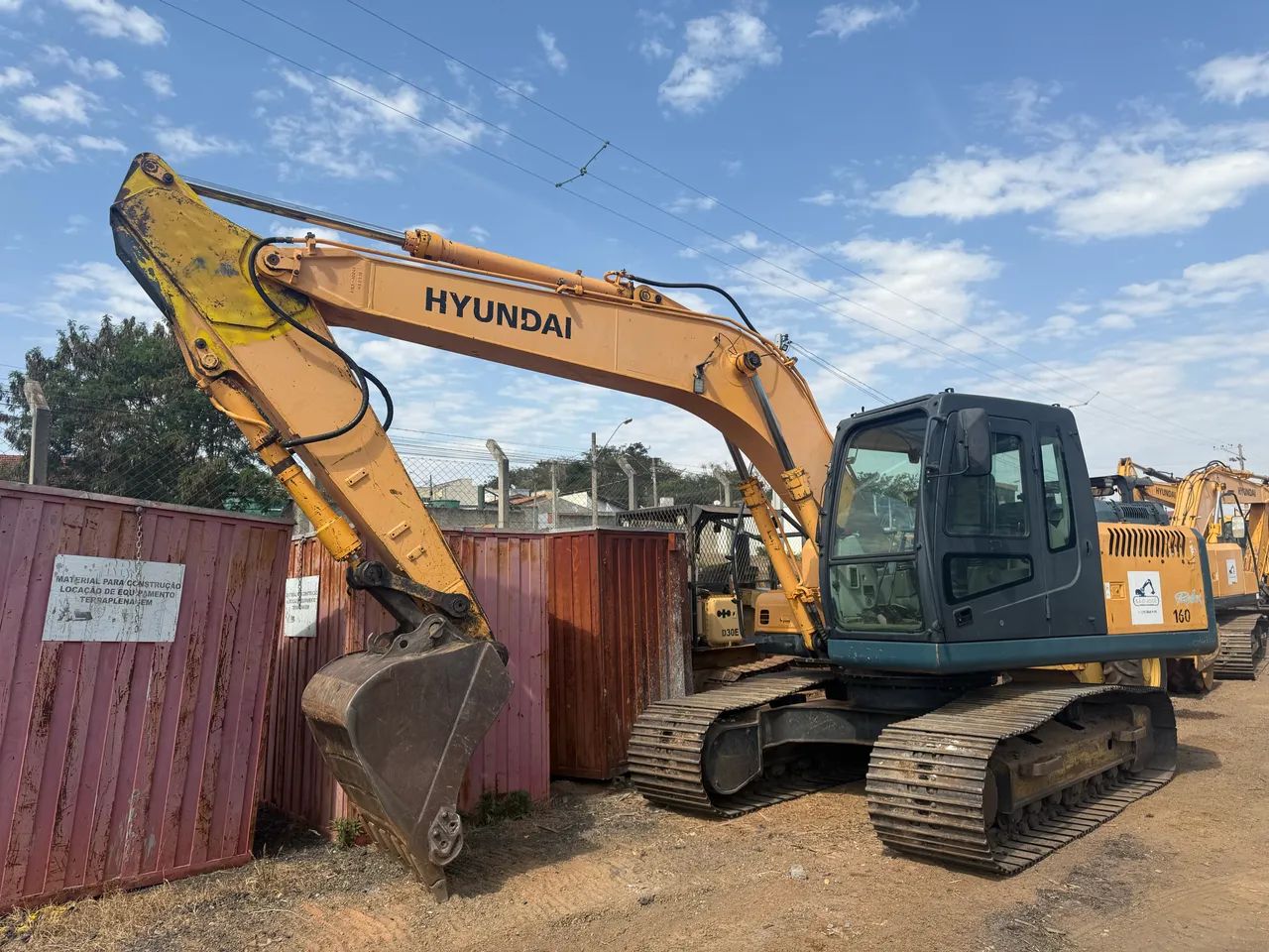 Escavadeira Hyundai 160LC7  - Foto 4