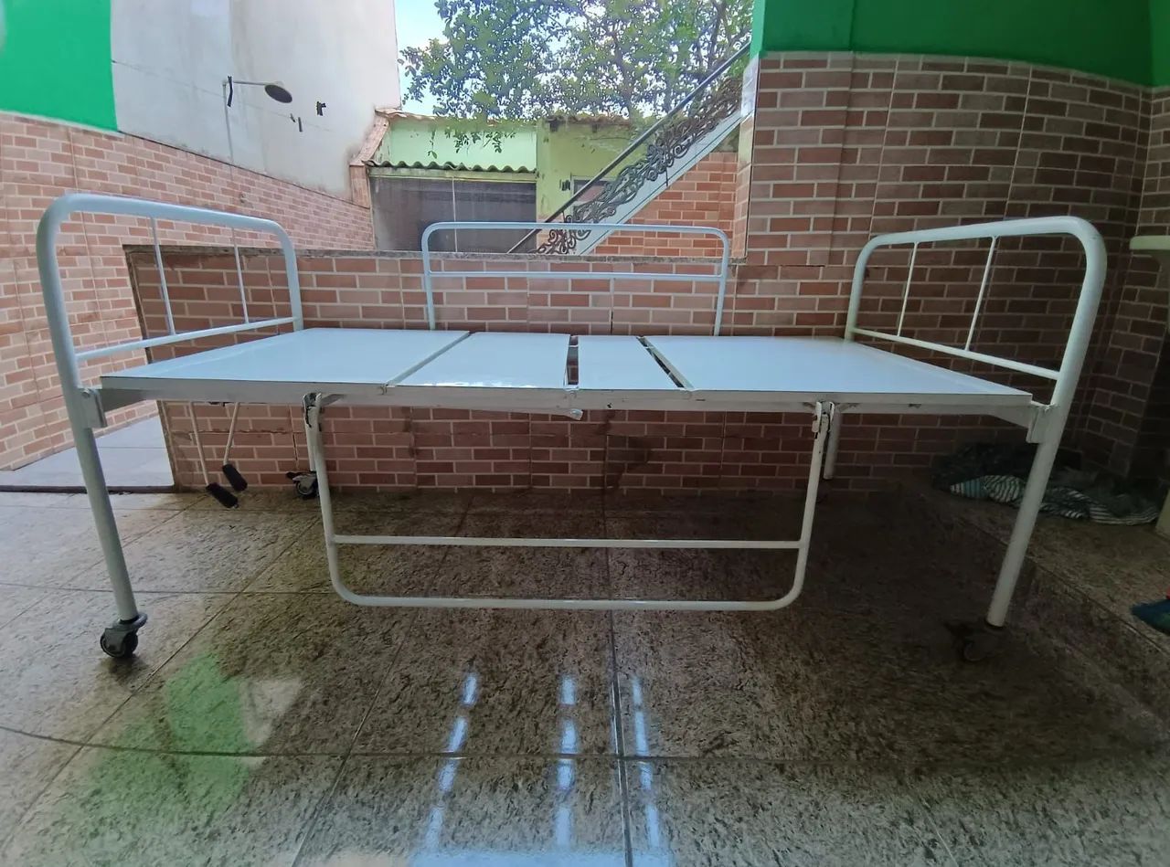 Cama Hospitalar manual 2 movimentos  - Foto 3