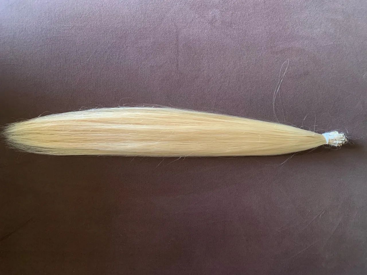 Cabelo Humano Brasileiro Loiro Claríssimo 