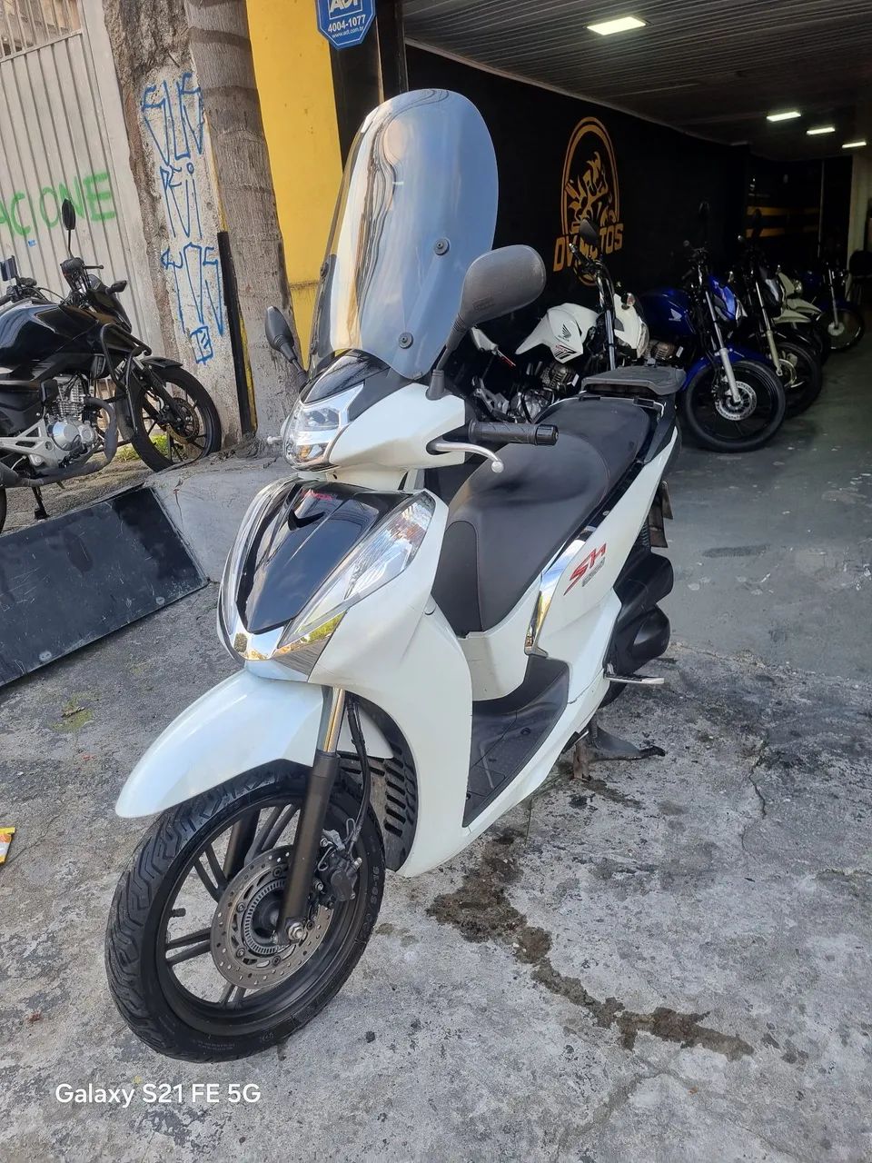 honda sh300i sh 2017 bianco