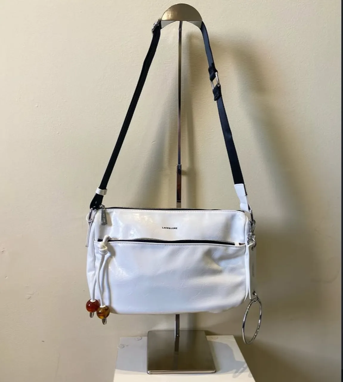 Bolsa de Ombro Branca Lac&Lore