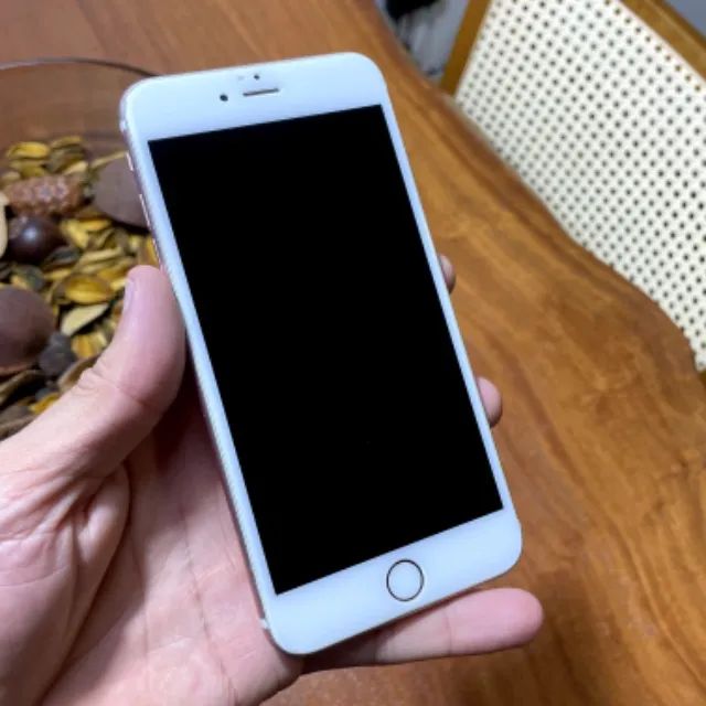 iPhone 6S Plus 16GB dourado Apple super conservado - Foto 3
