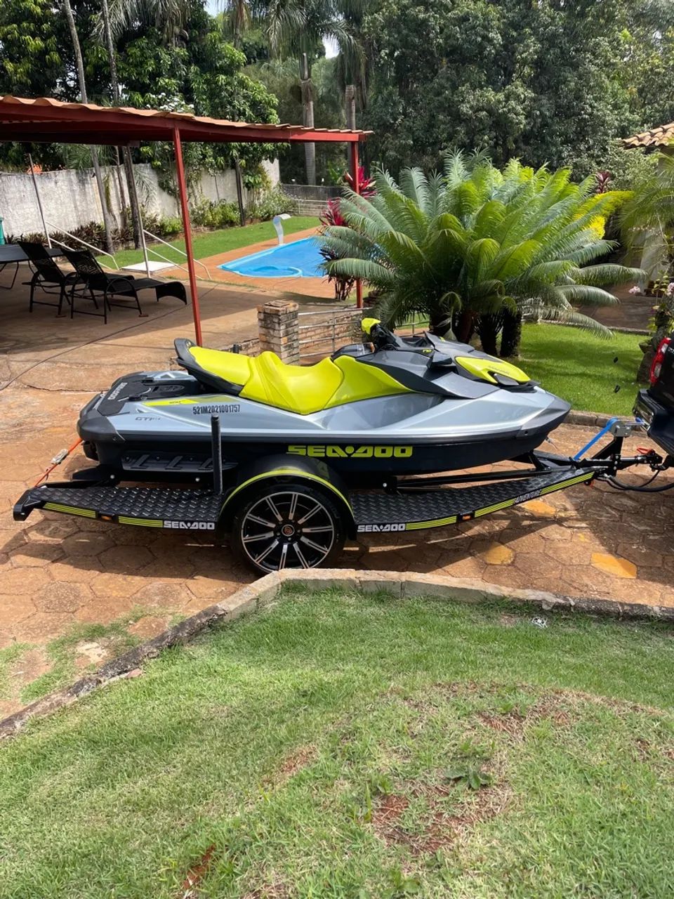 Jet ski gti 2021 segundo dono carreta nova  - Foto 7