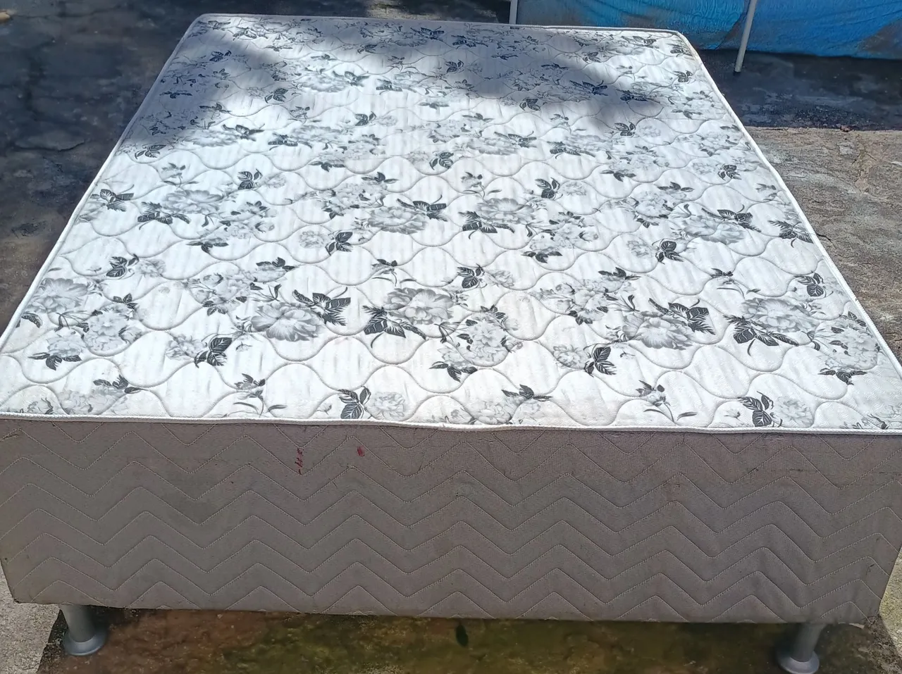 Cama Box Casal Floral