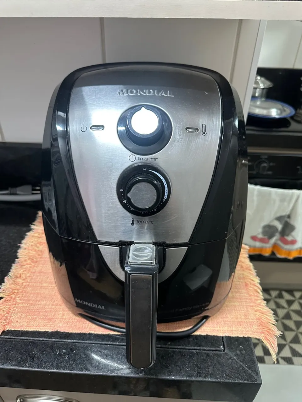Fritadeira Elétrica Air Fryer Mondial gra family