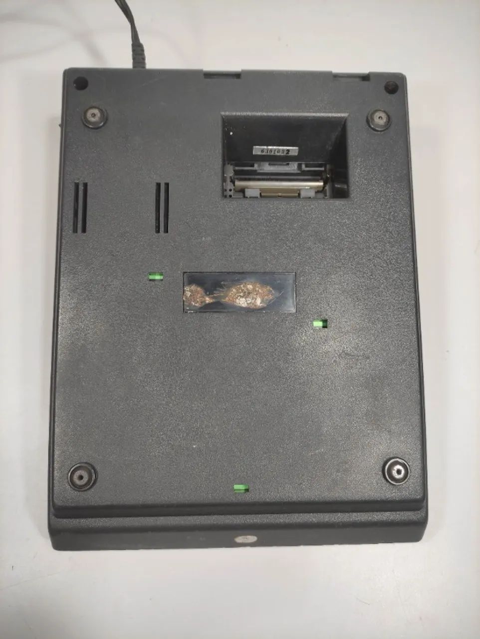 Funciona com Detalhes *Leia*Calculadora Antiga Dismac Fbr Branco (Usado) - Foto 5