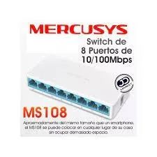 Mercusys MS108 8-Port Switch, 100 Mbps64739263100163120