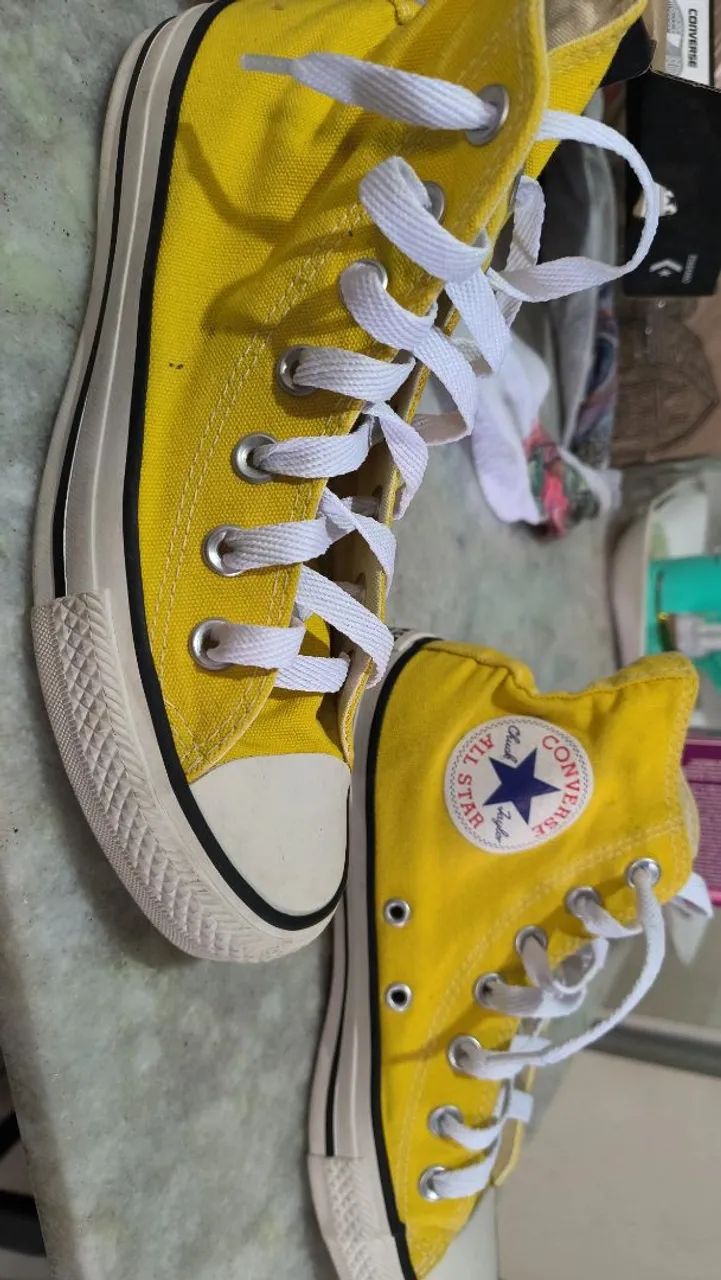 Converse All Star Amarelo