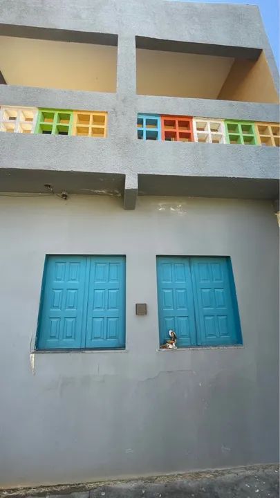 Janelas de madeira azuis - estilo colonial - Foto 2