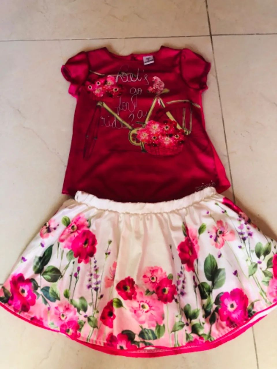 Conjunto Animê 6 anos 