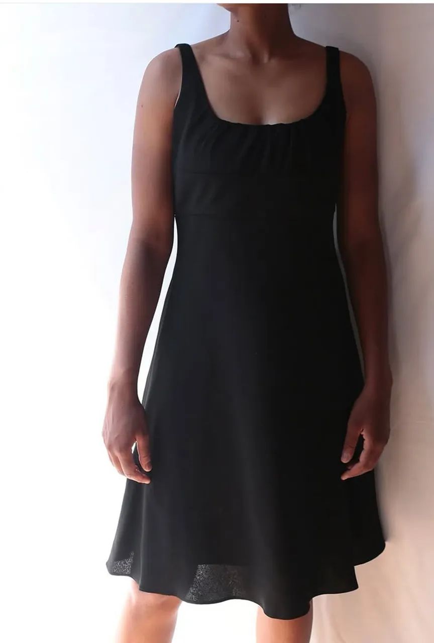 Vestido vintage preto  - Foto 4