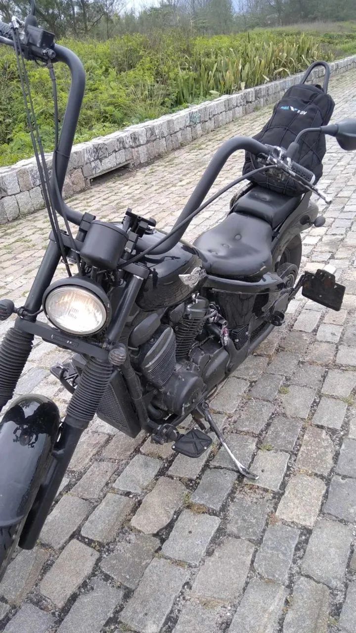 SHADOW 600 2003 - CUSTOMIZADA E IMPECÁVEL ABAIXO DA FIPE! - Foto 6