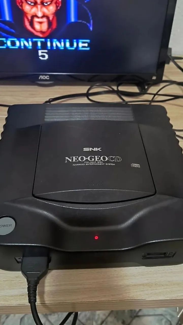 Néo Geo CD completo,(item de coleção). - Foto 5