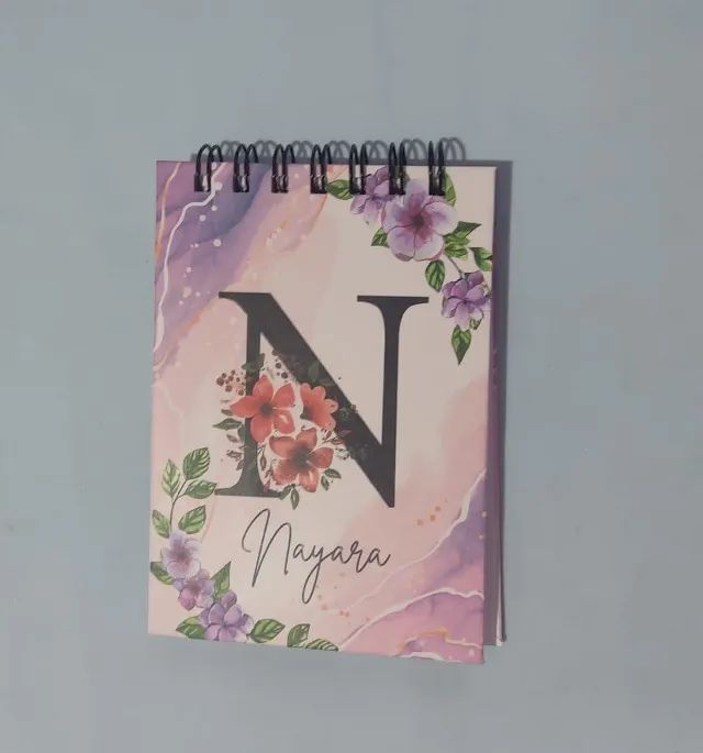 Bloco de anotações A6 Personalizado 