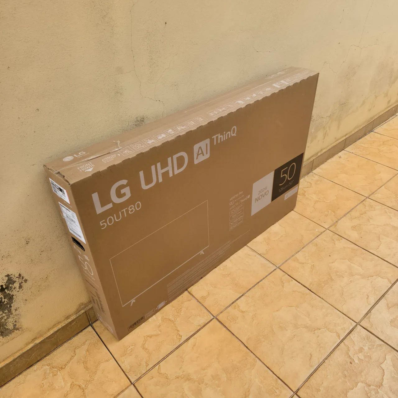 TV LG 50 polegadas 4K UT80 (Nova) - Foto 3