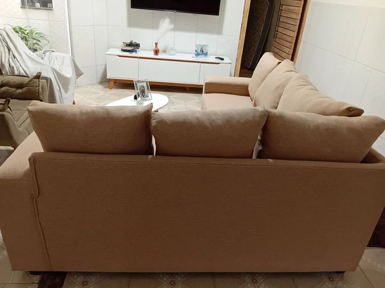 Sofá de canto novo64962182043139123