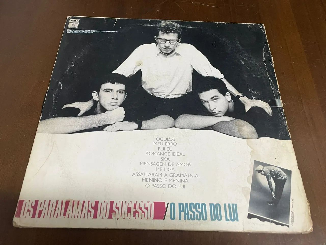 Disco de Vinil - Os Paralamas do Sucesso - O Passo do Lui