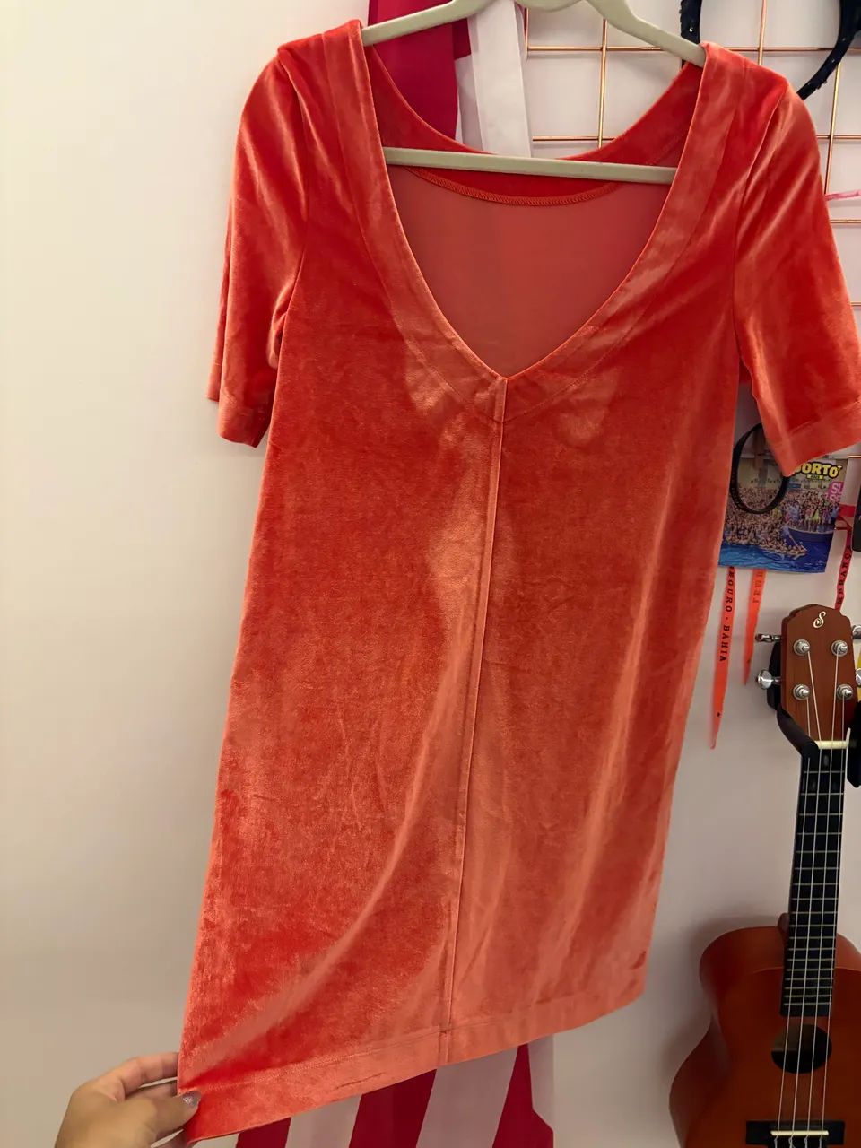 Vestido FARM veludo- TAM M - Foto 2