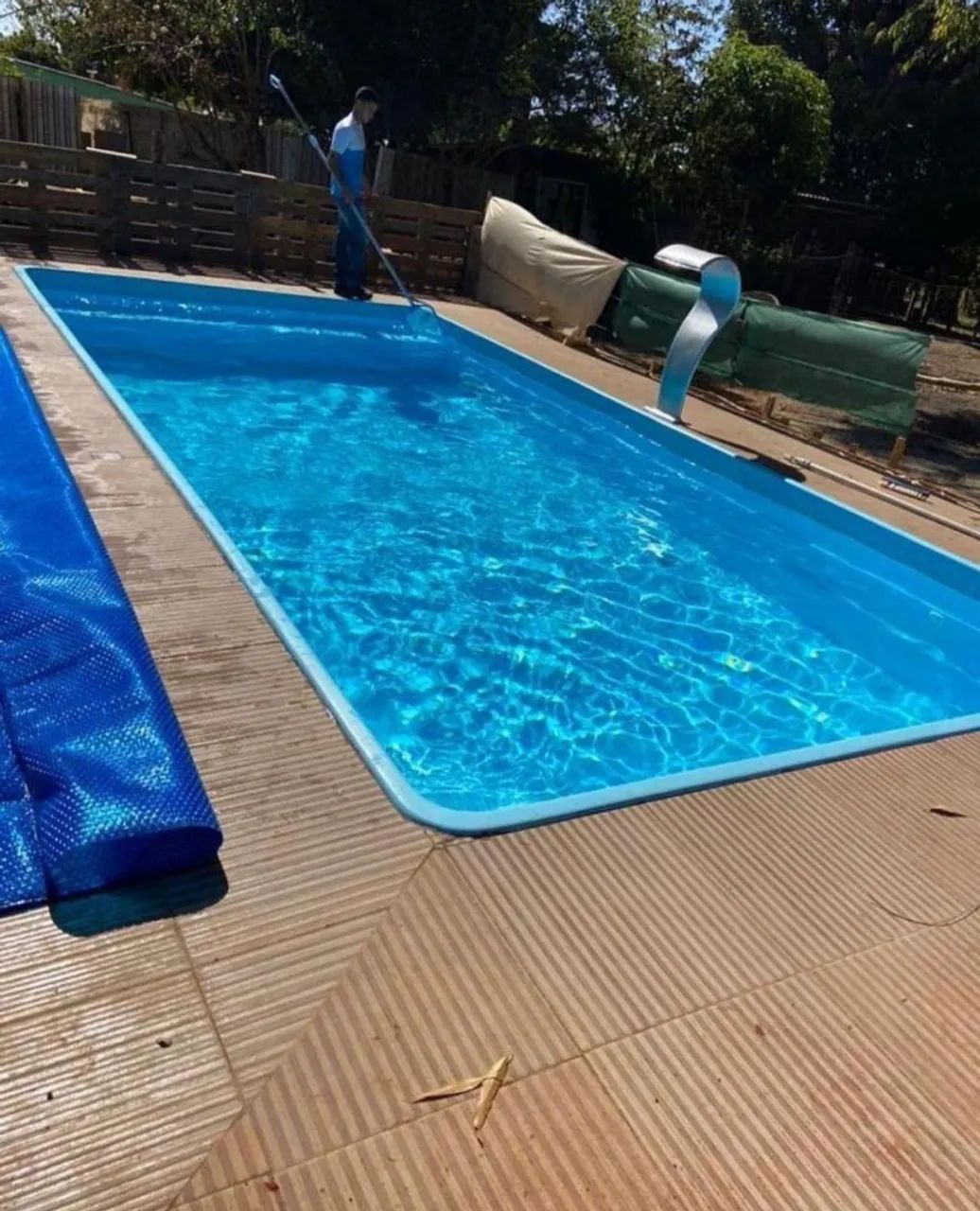Piscina de fibra Rubi Completa para Lazer e Diversão  - Foto 2