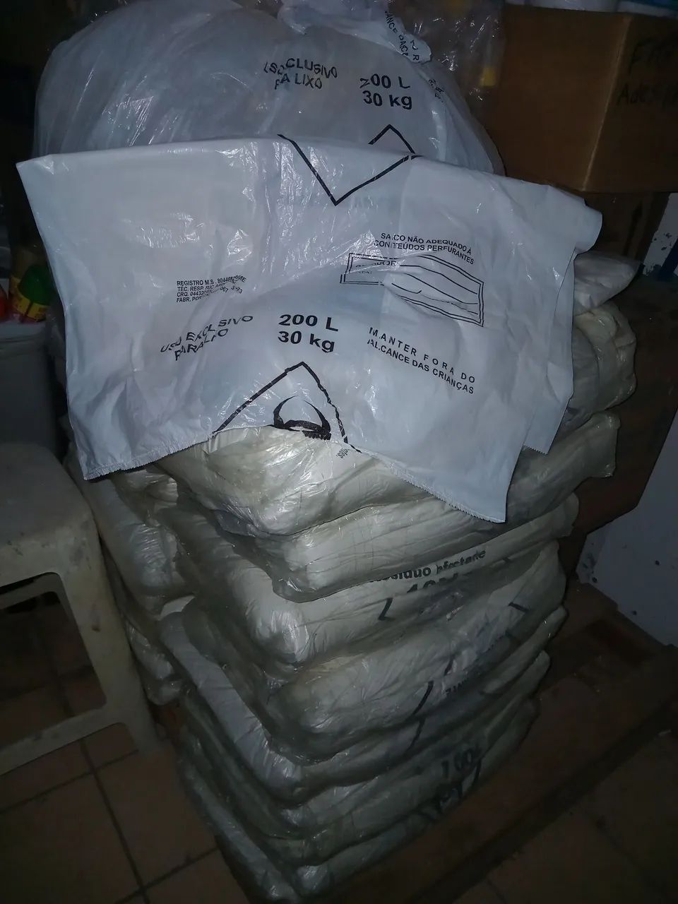 Saco de lixo 100L e 200L
