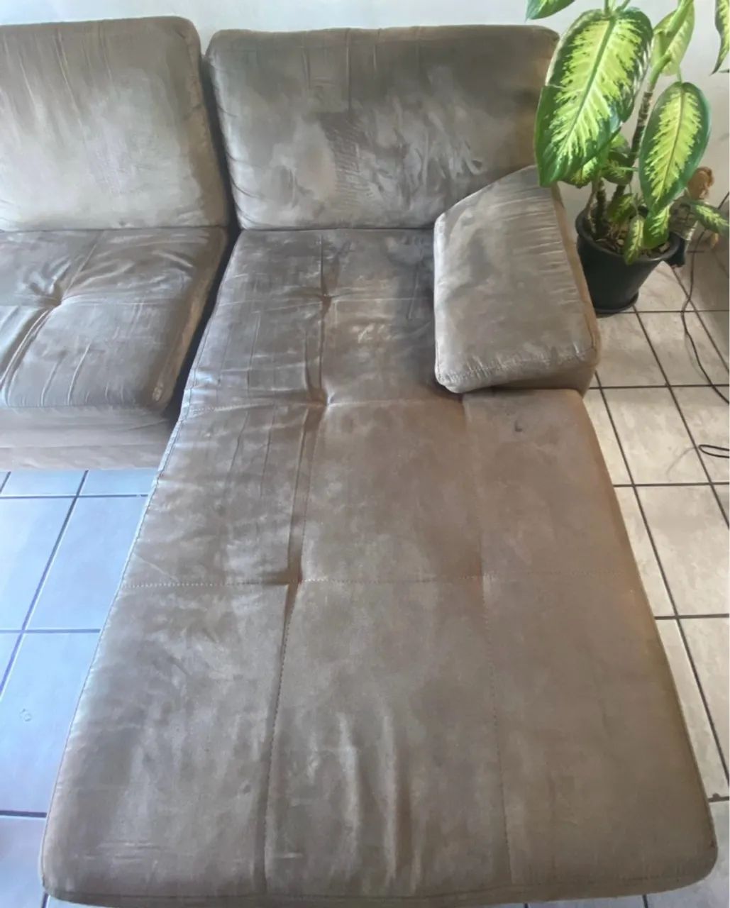 Spacious Brown L-Shaped Sofa64842829546242121