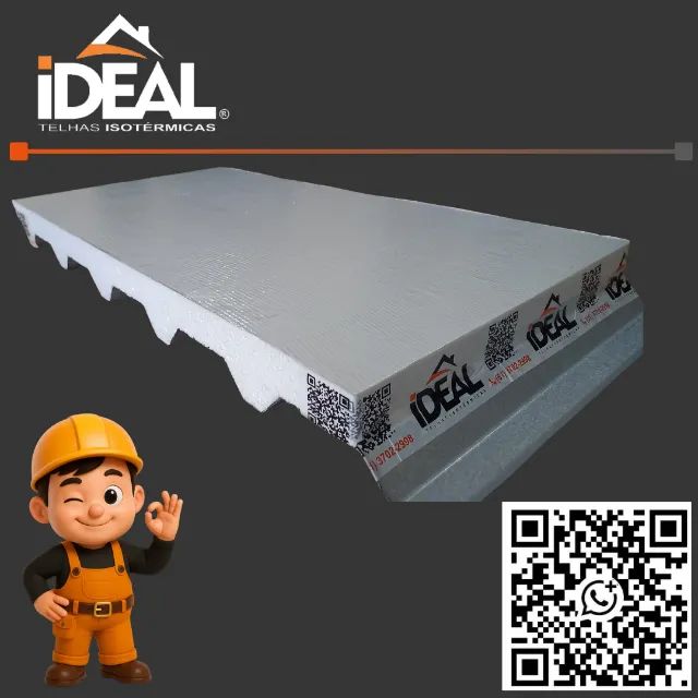 Telhas Termoacústicas - Tr40 - Filme Laminado