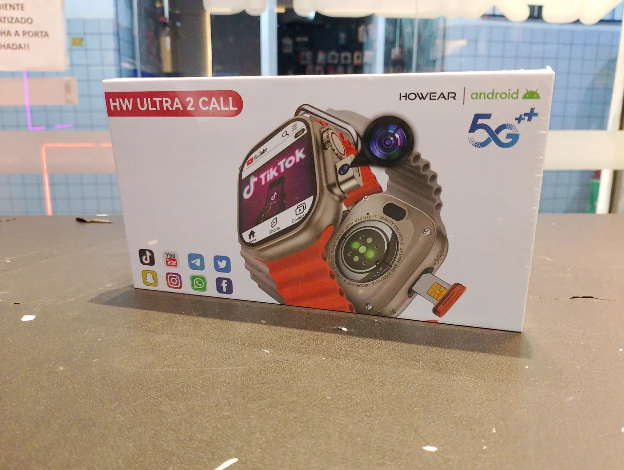Smartwatch HW Ultra 2 Call 5G Android