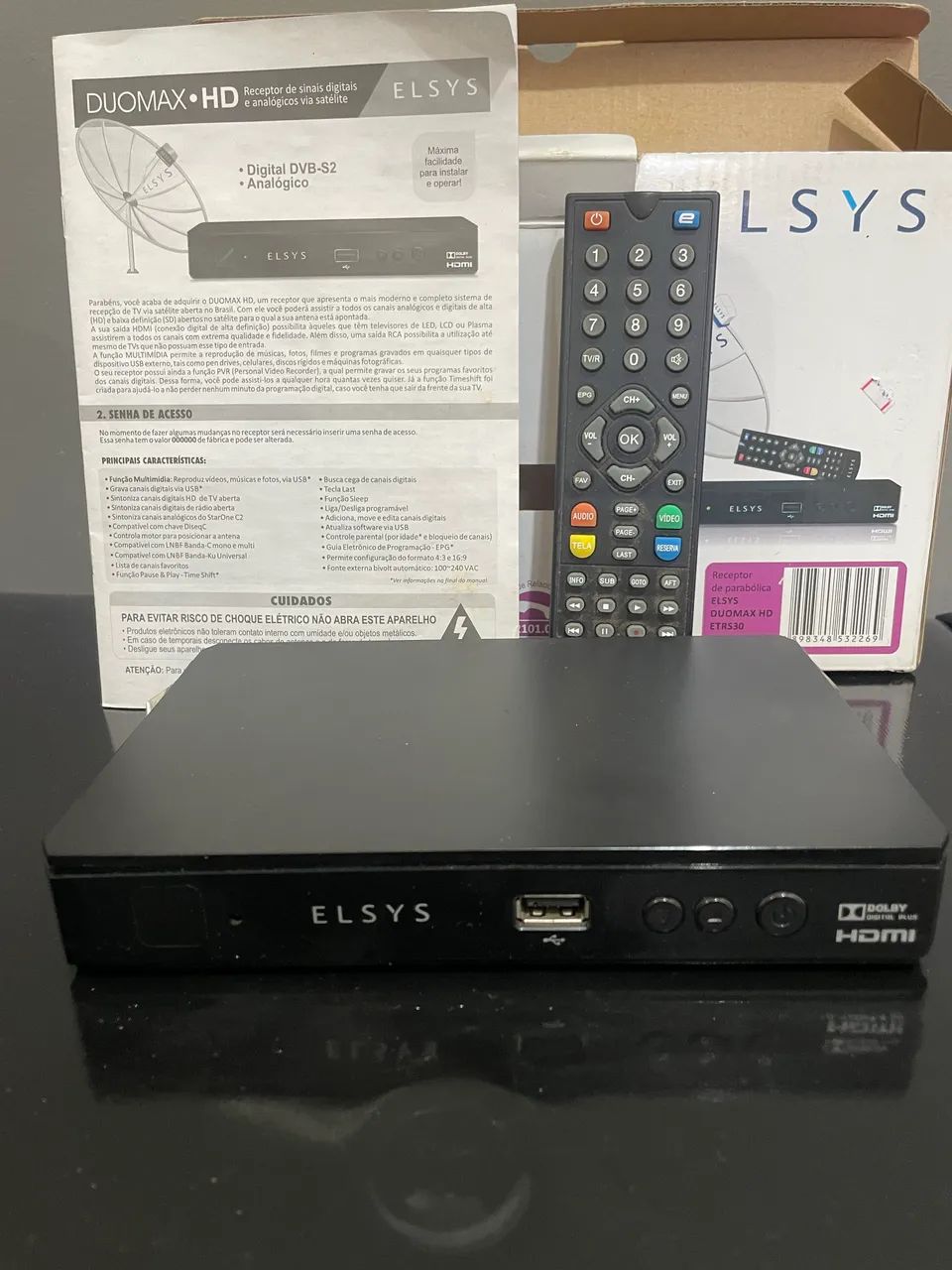 Receptor de parabólica Elsys duomax HD - Foto 2