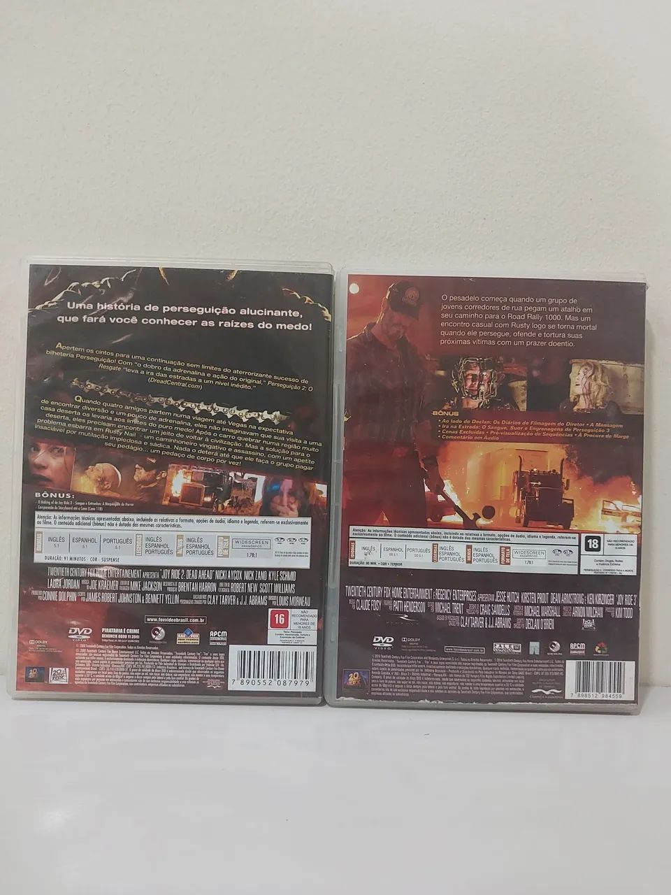 Perseguição 2 e 3 - DVD - Terror - Foto 2