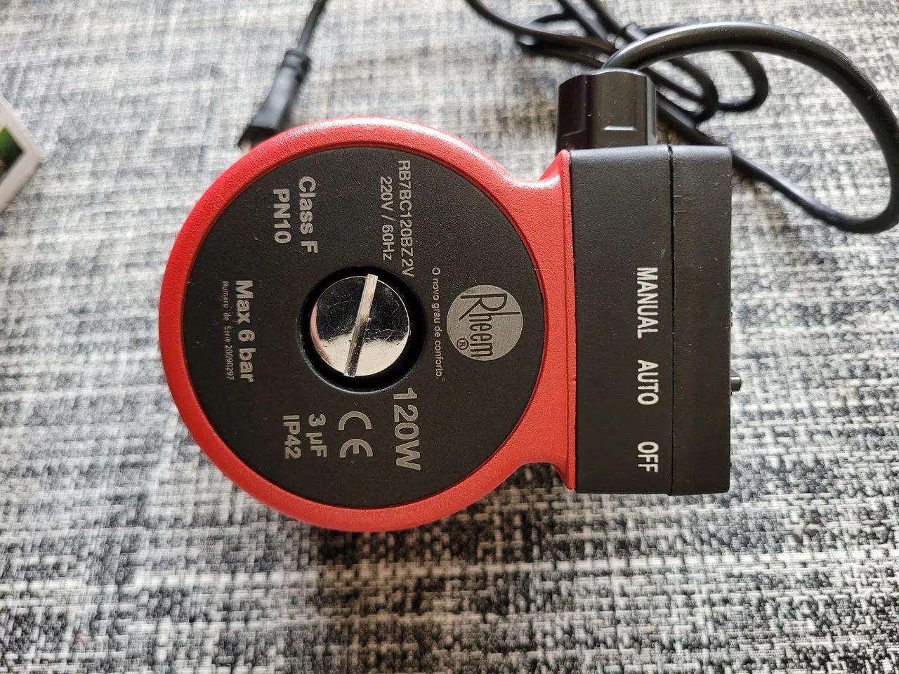 Pressurizador de água 220V Rheem 120W