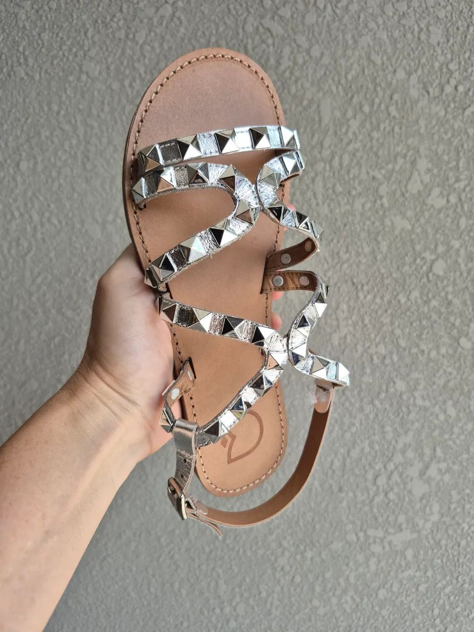 Lote sapatos, sandália em couro legítimo  - Foto 3